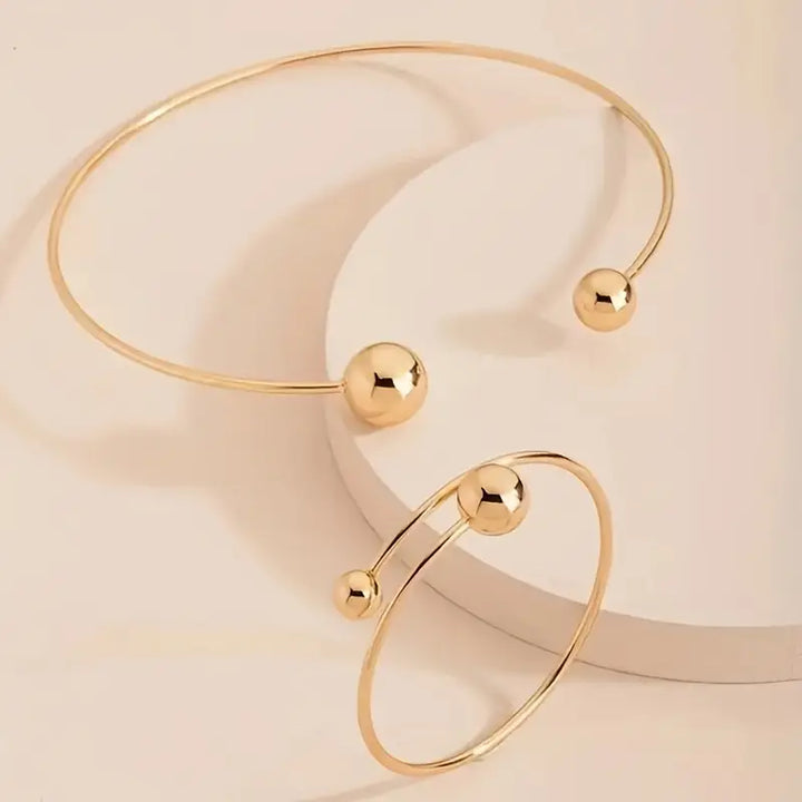 Glow™ | Conjunto de Pulseras de Oro