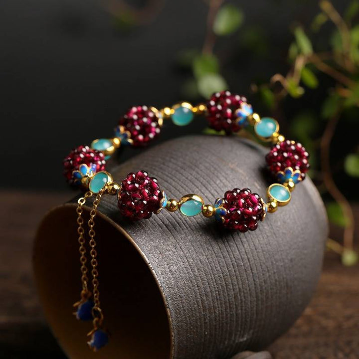 BerryStone™ | Pulsera de Berries de Piedra Natural