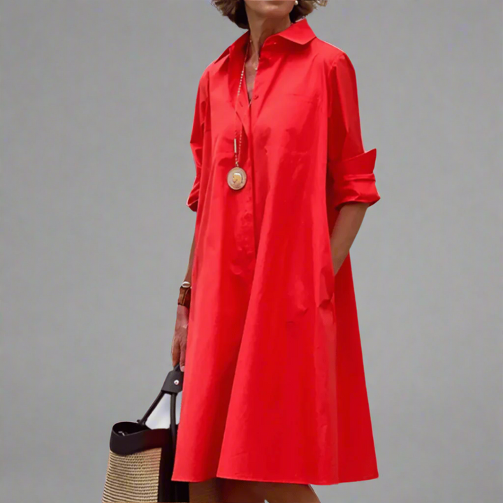 Sandrine | Vestido Polo Cómodo y Elegante