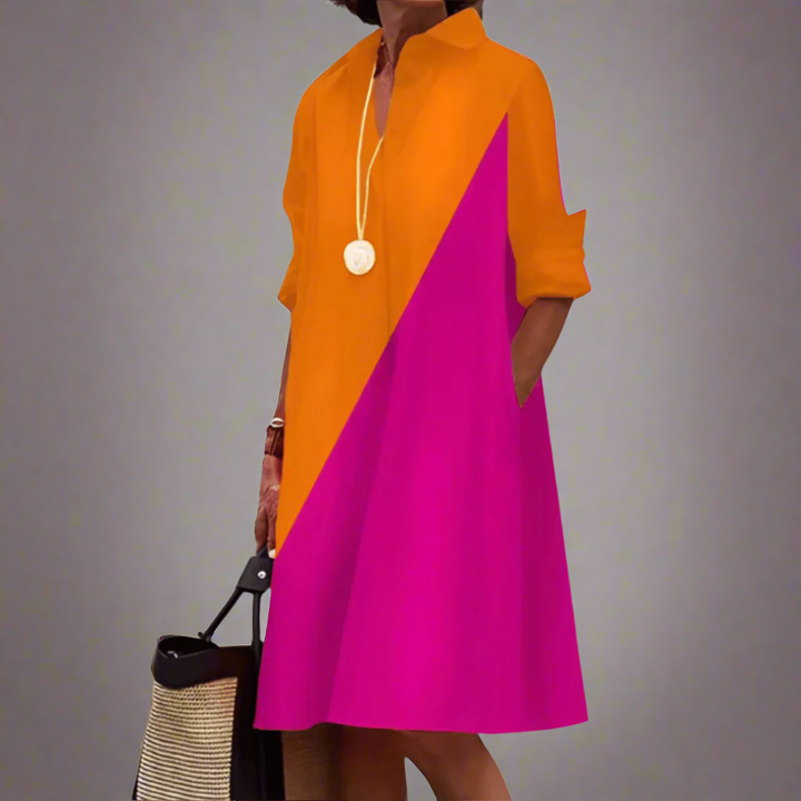Sandrine | Vestido Polo Cómodo y Elegante
