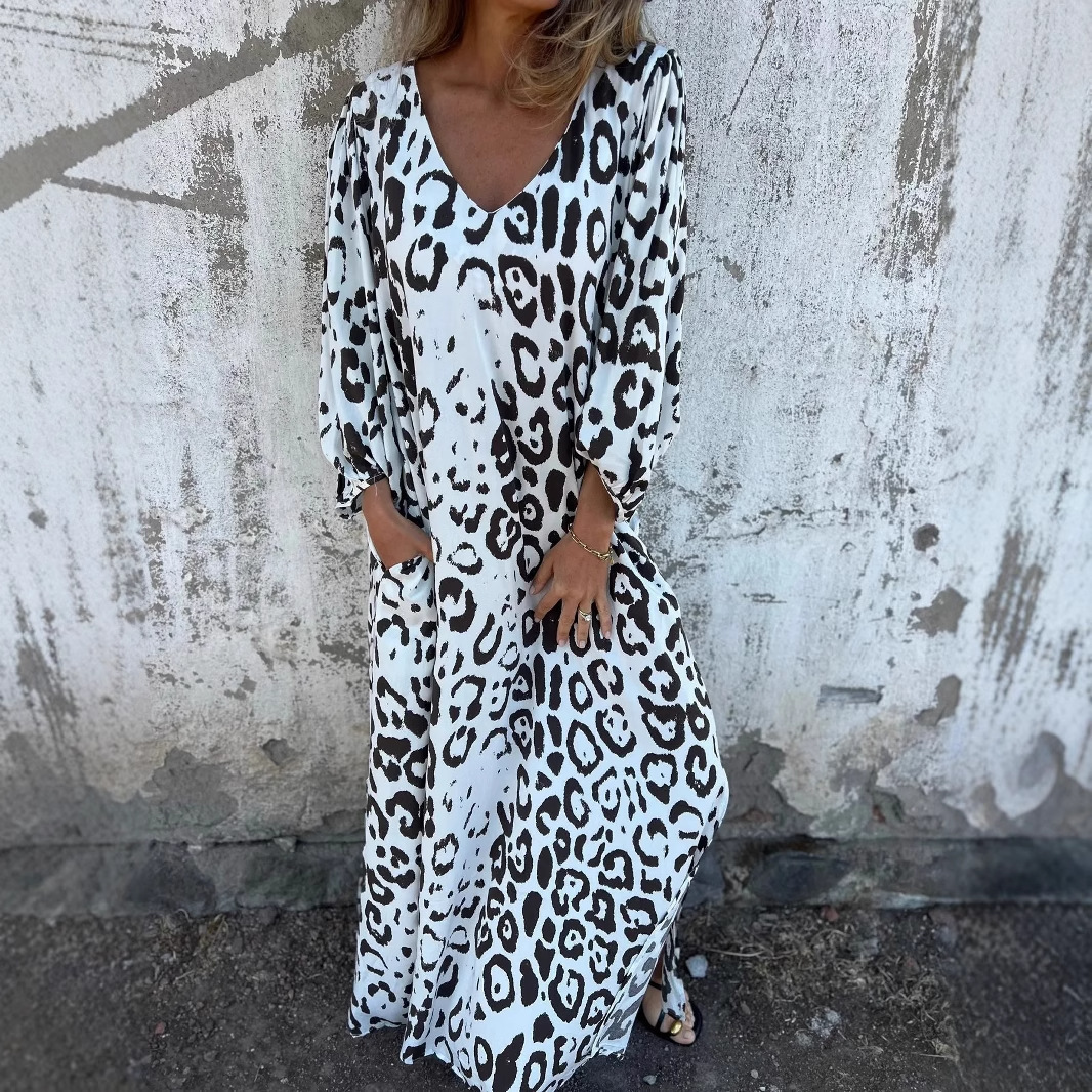 Denise | Vestido de Leopardo