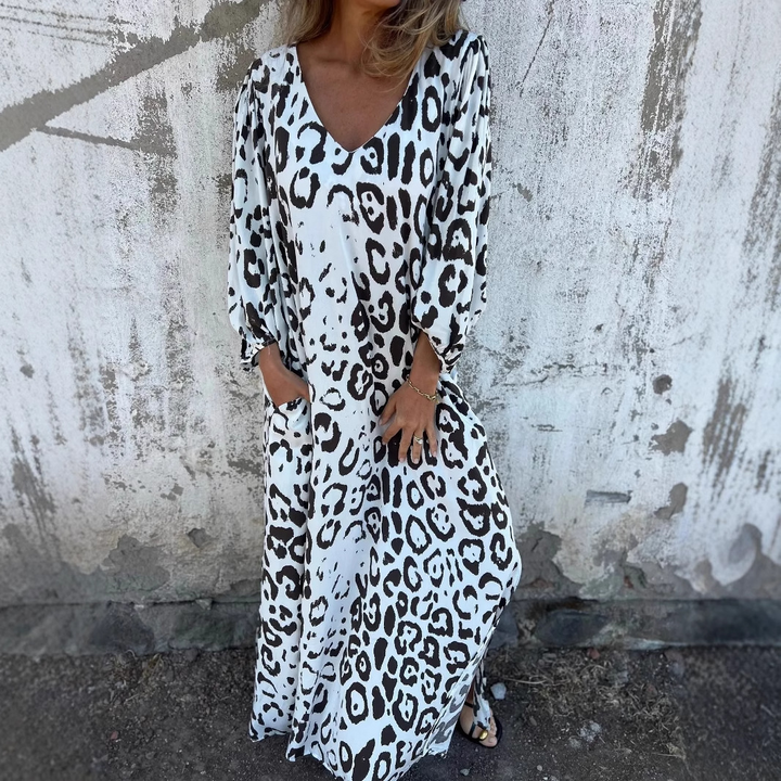 Denise | Vestido de Leopardo