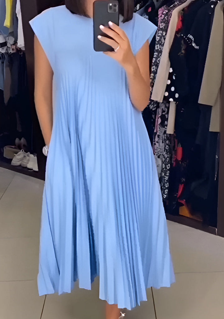 Simone | Vestido plisado ligero y elegante