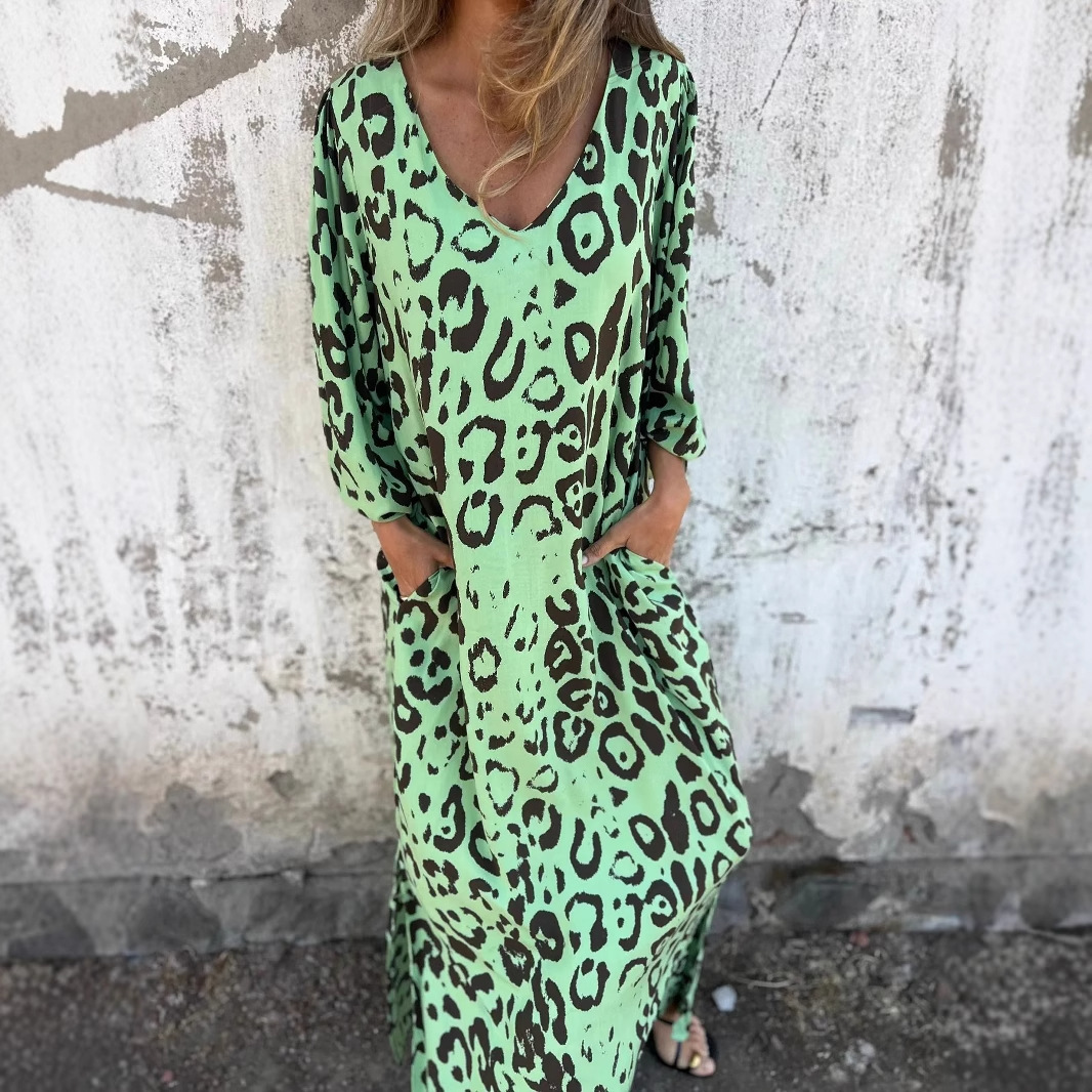Denise | Vestido de Leopardo