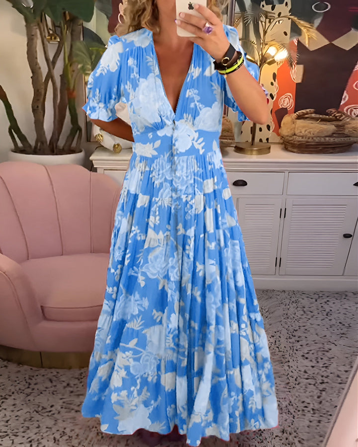 Carine | Vestido de tirantes con flores