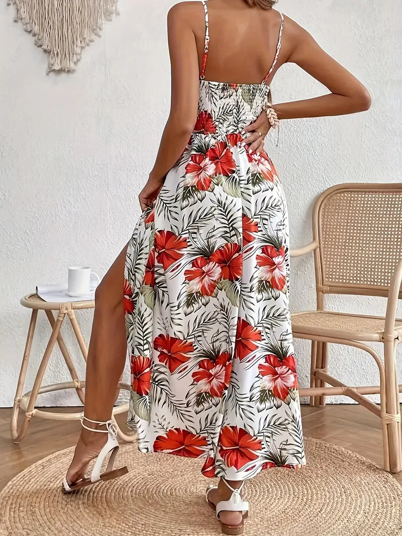 Ingrid | Vestido de Verano con Estampado de Flores