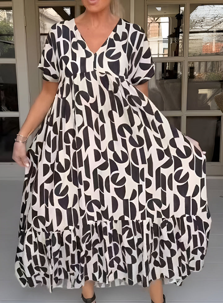 Colette | Vestido Fluido con Escote en V