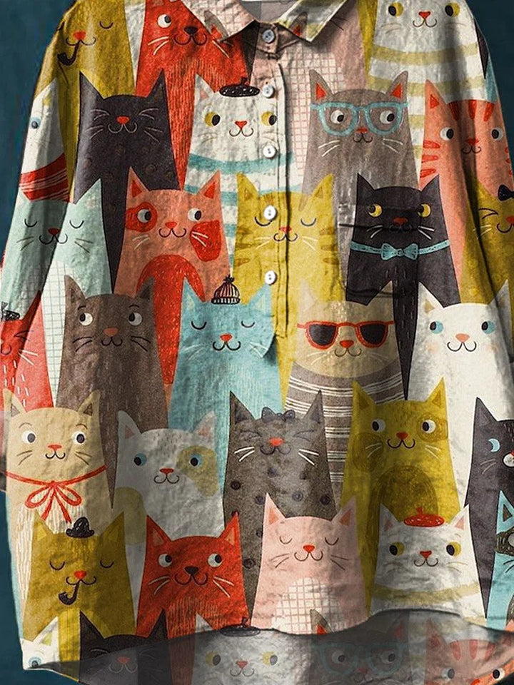 Sila | Camiseta de Arte de Gato