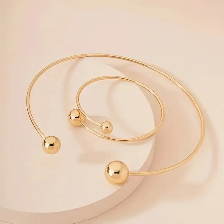 Glow™ | Conjunto de Pulseras de Oro