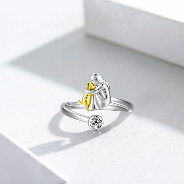 Hayley™ | Anillo de Bond de Plata Esterlina Ajustable