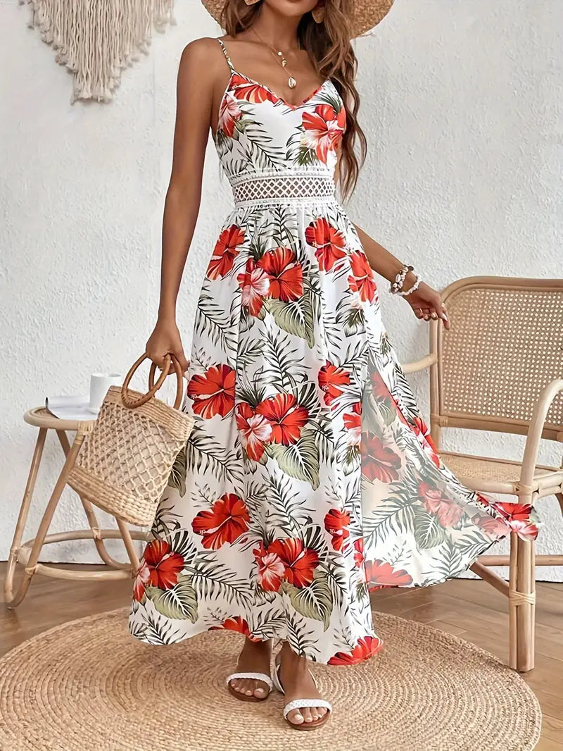Ingrid | Vestido de Verano con Estampado de Flores