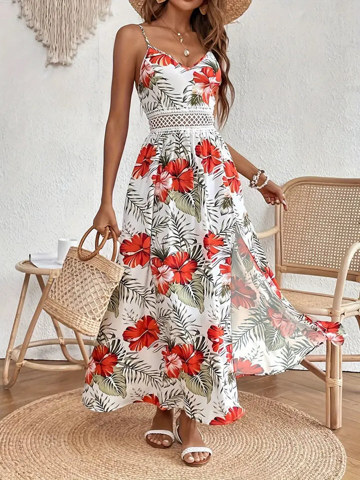 Ingrid | Vestido de Verano con Estampado de Flores