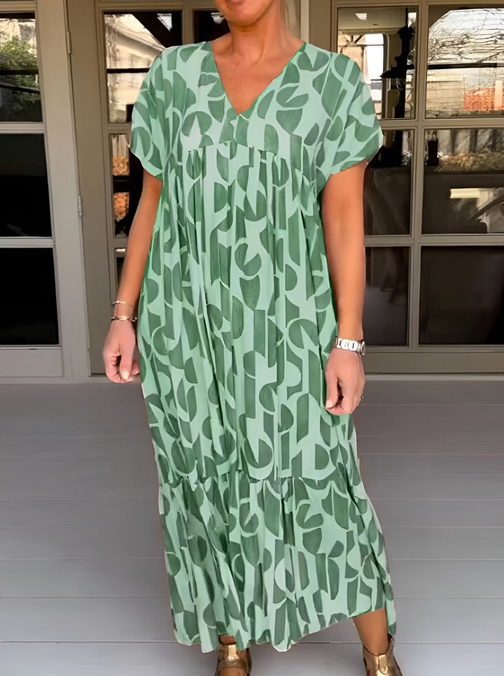 Colette | Vestido Fluido con Escote en V
