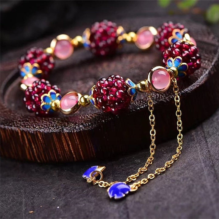 BerryStone™ | Pulsera de Berries de Piedra Natural