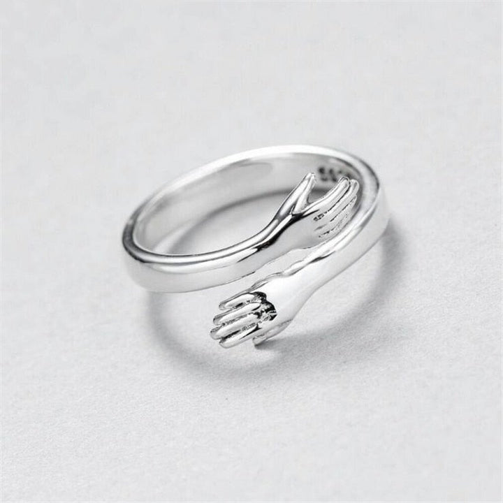 Cuddle™ | Anillo Ajustable de Plata para Mujeres