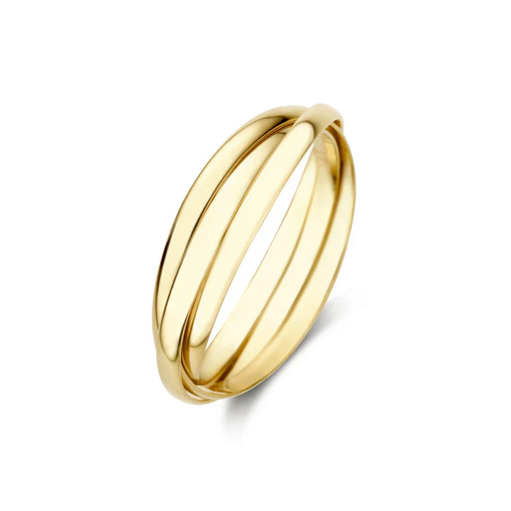 Lena™ | Anillo Trielle Dorado