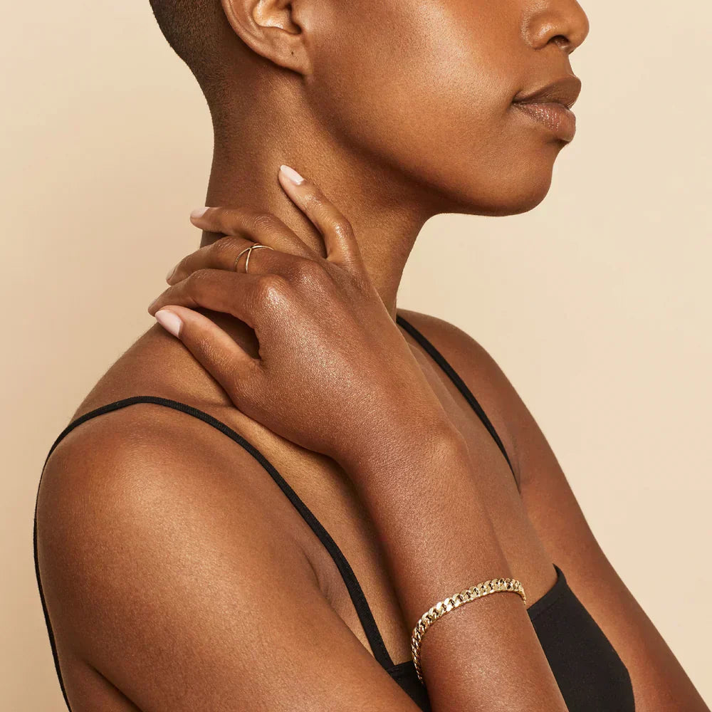 Estate™ | Pulsera Cubana de Oro