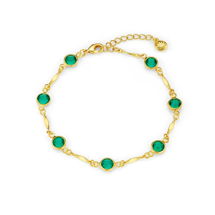 Emeralda™ | Pulsera de Cadena de Oro
