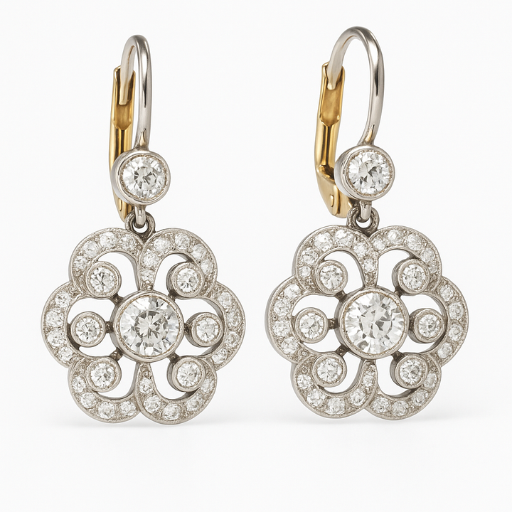 Mandala™ | Pendientes de Cristal Vintage para Mujer
