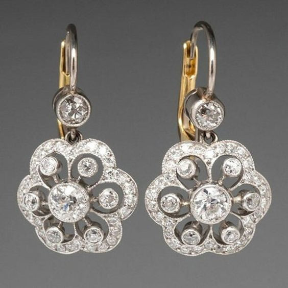 Mandala™ | Pendientes de Cristal Vintage para Mujer