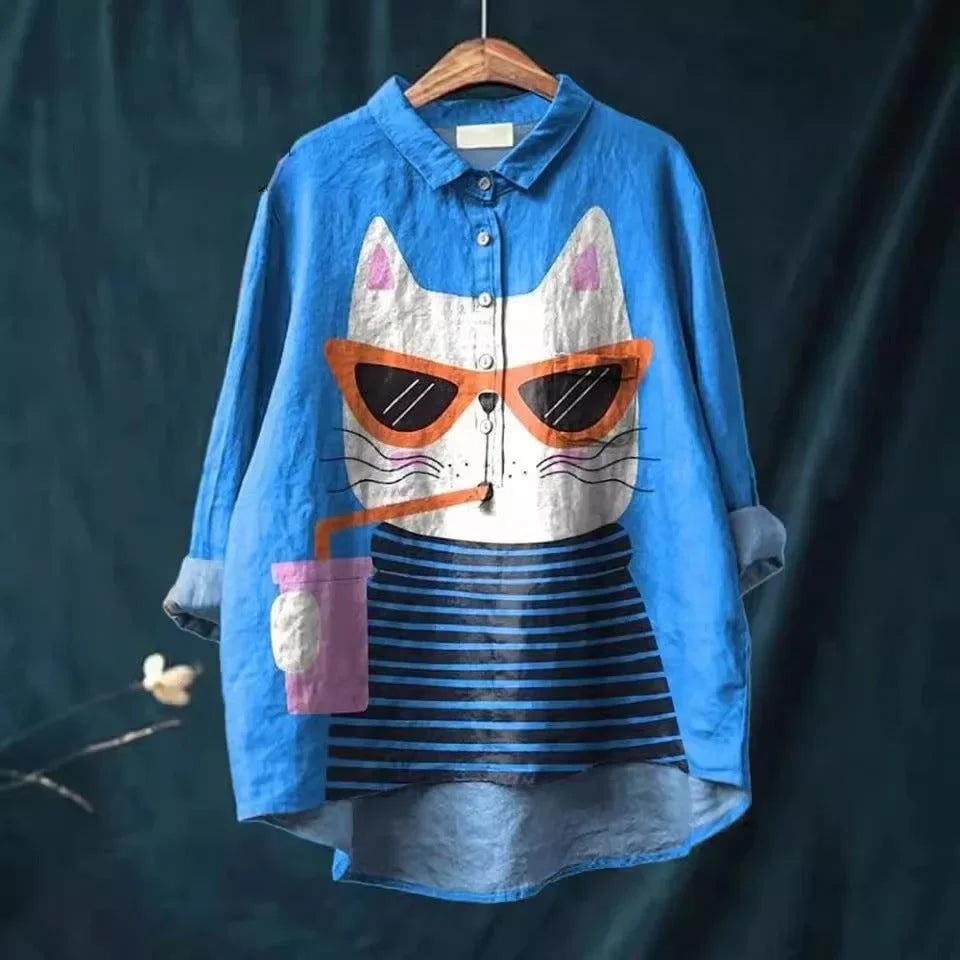 Urulu | Camiseta de Arte de Gato