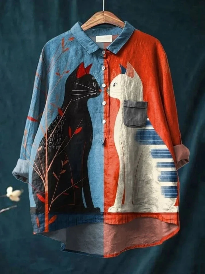 Urulu | Camiseta de Arte de Gato