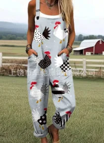 Mono Fendy™ - divertido estampado de animales de granja para disfrutar cada día