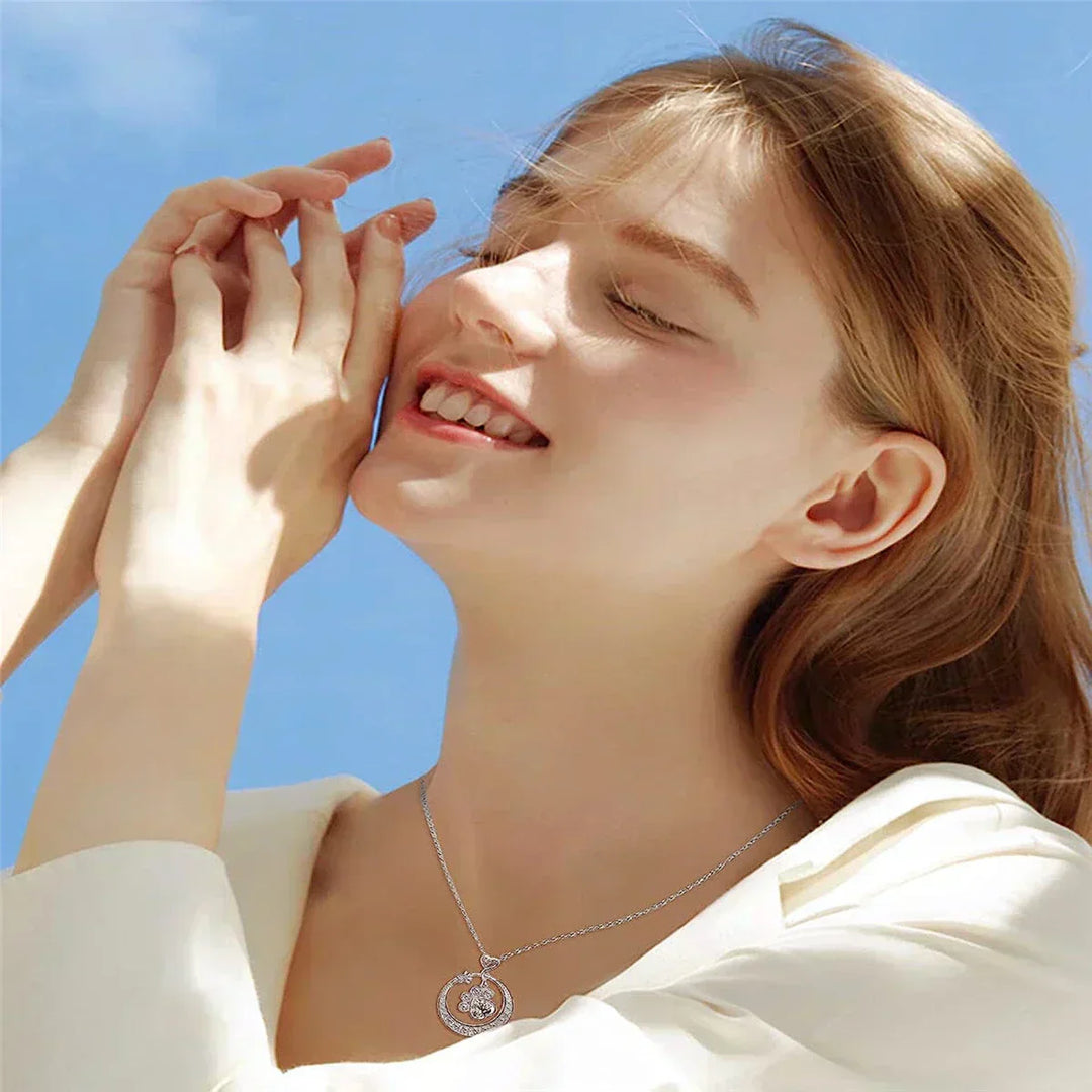 Seaton™ | Collar de Patas de Plata con Zirconia