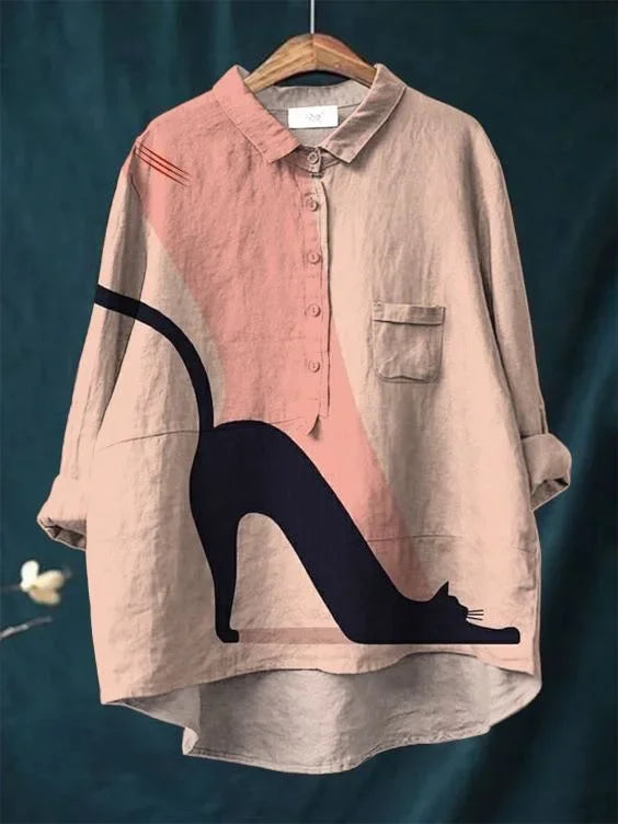 Urulu | Camiseta de Arte de Gato