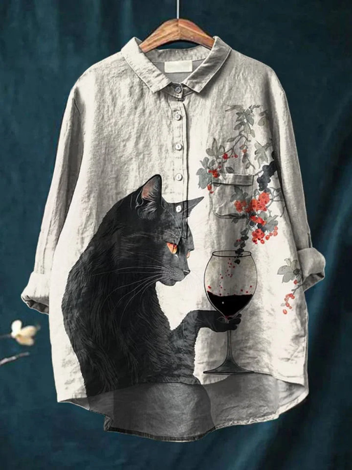 Urulu | Camiseta de Arte de Gato