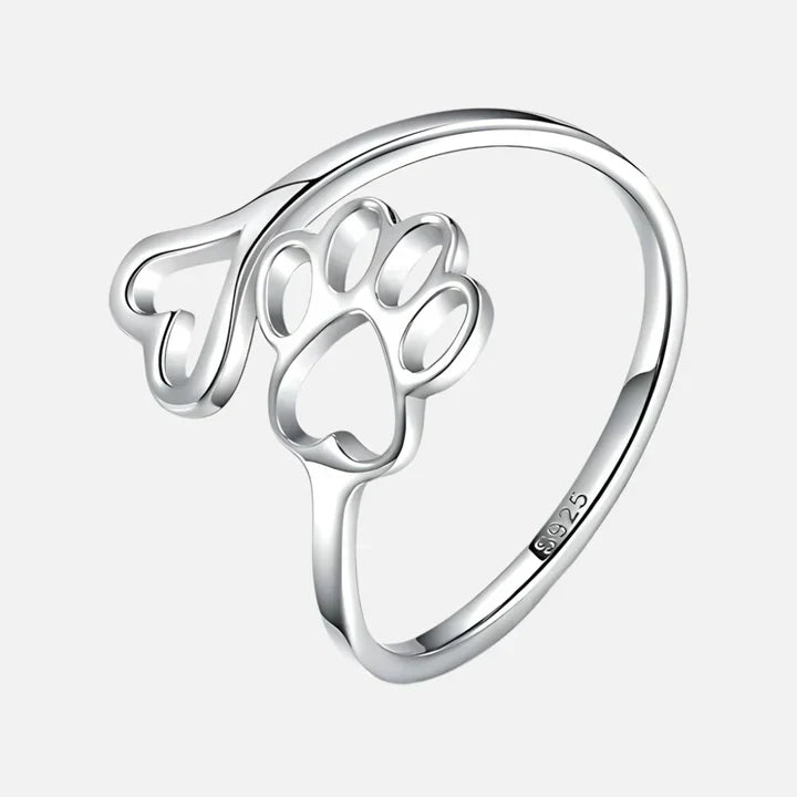 Calder™ | Anillo Ajustable Pfoten-Herz